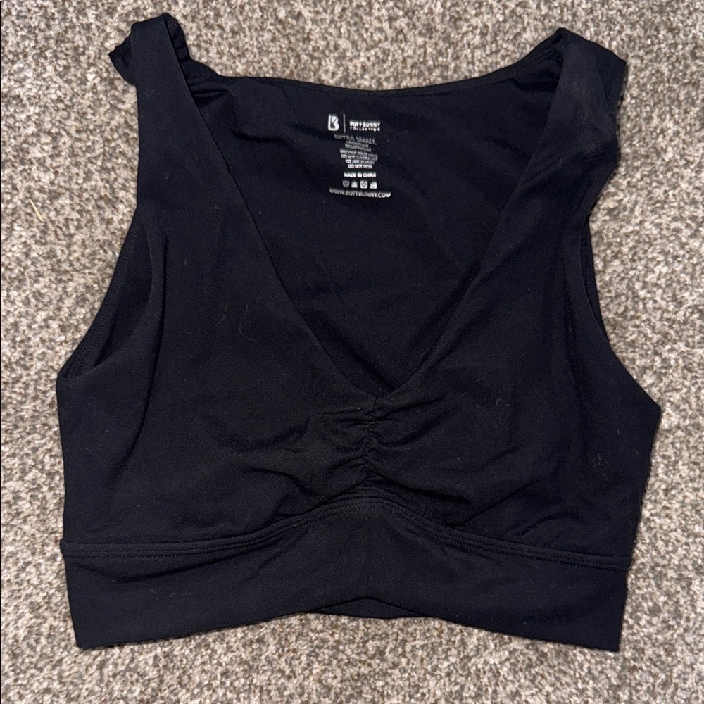 BuffBunny Black Performance Sports Bra